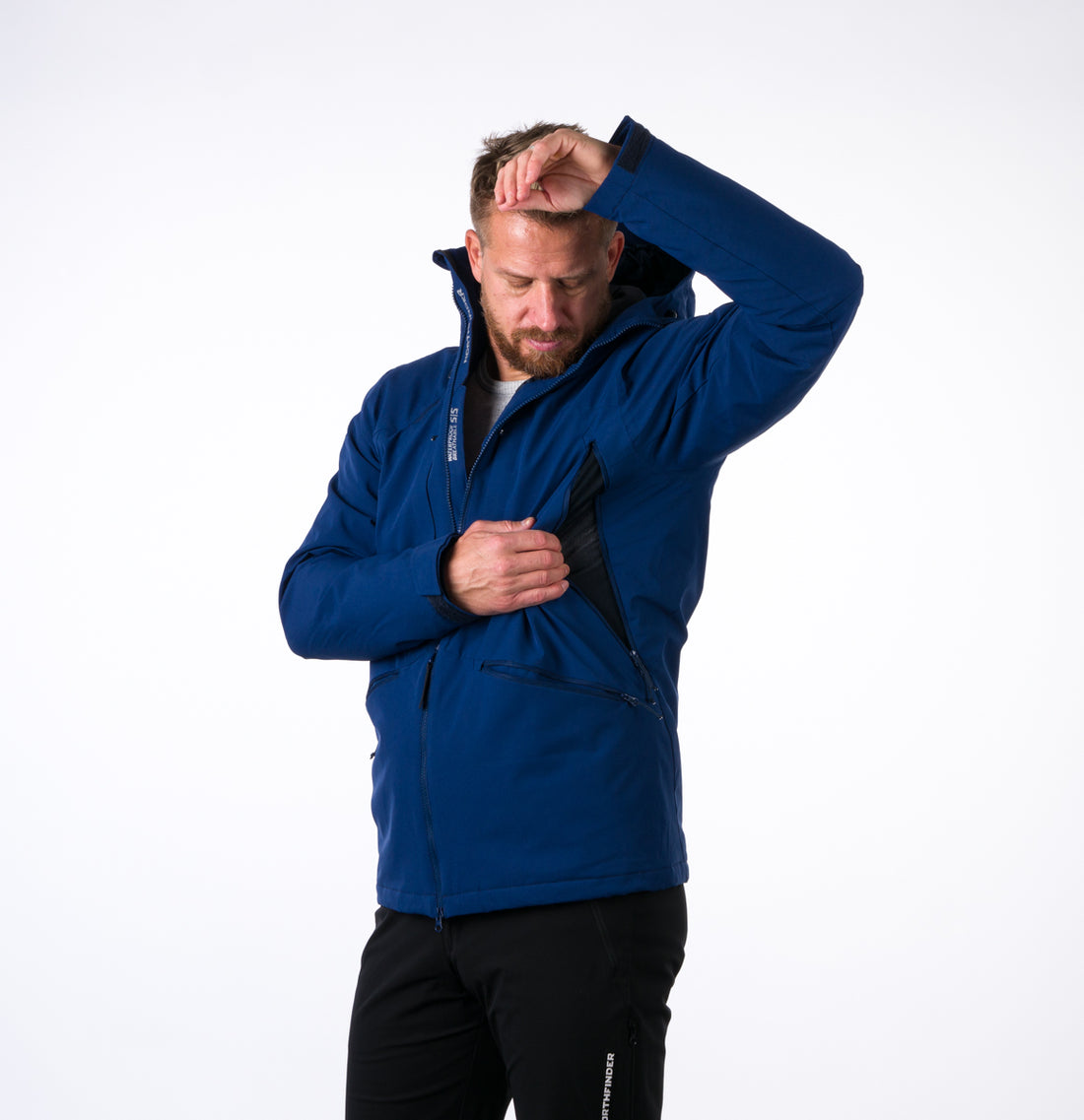 BU-3925SNW men's prolonged ski jacket insulated CHANDLER