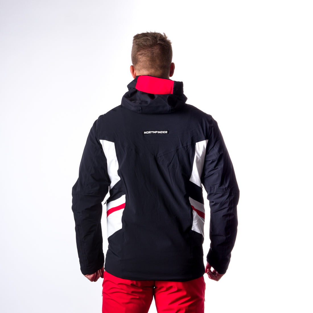 BU-3929SNW men's ski trend jacket insulated full pack DAMIEN