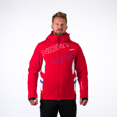 BU-3929SNW men's ski trend jacket insulated full pack DAMIEN