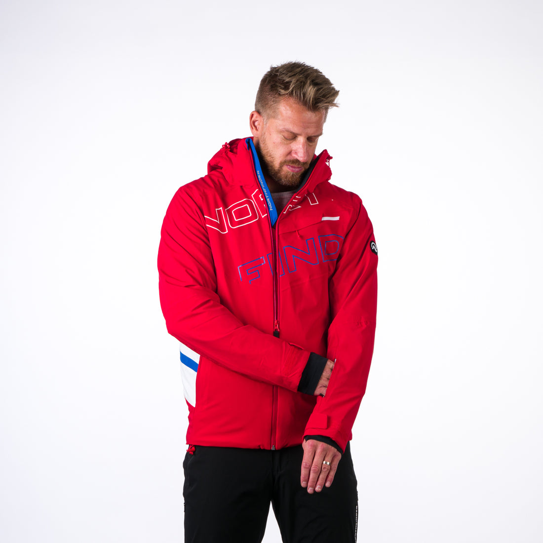 BU-3929SNW men's ski trend jacket insulated full pack DAMIEN