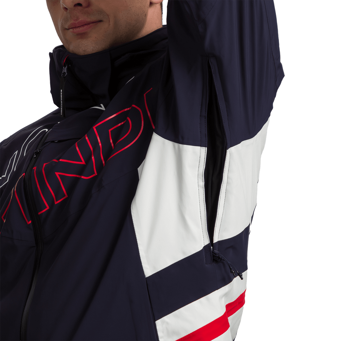 BU-3929SNW men's ski trend jacket insulated full pack DAMIEN