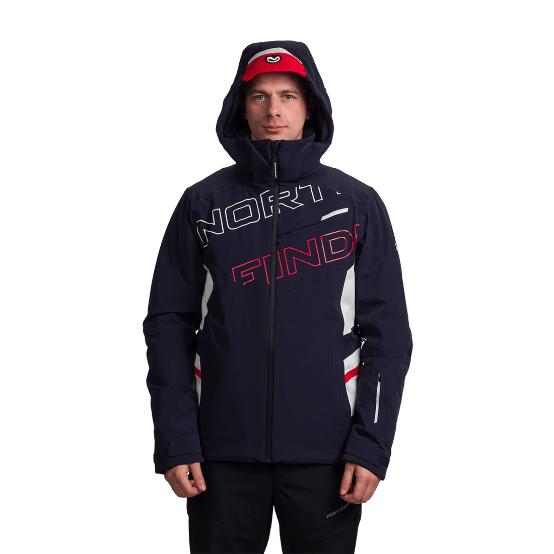 BU-3929SNW men's ski trend jacket insulated full pack DAMIEN