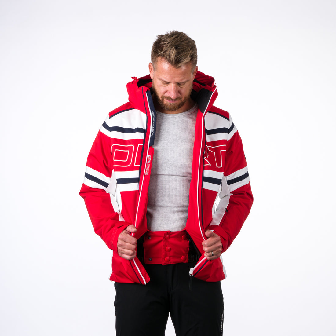 BU-3930SNW men's ski trend jacket insulated full pack RAMIRO