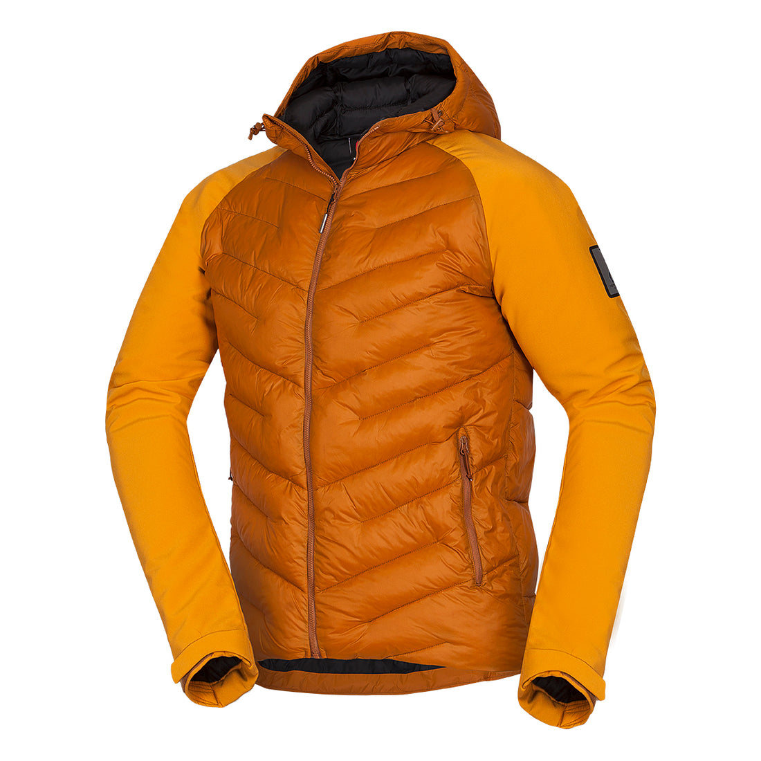 BU-3933SP men's insulated jacket combination with softshell NIKOLAS