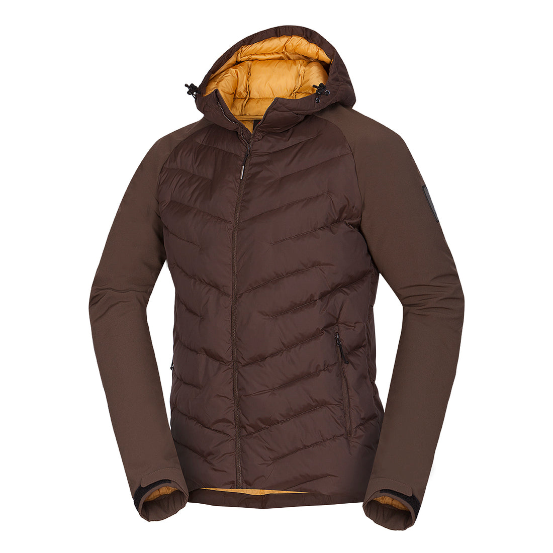 BU-3933SP men's insulated jacket combination with softshell NIKOLAS