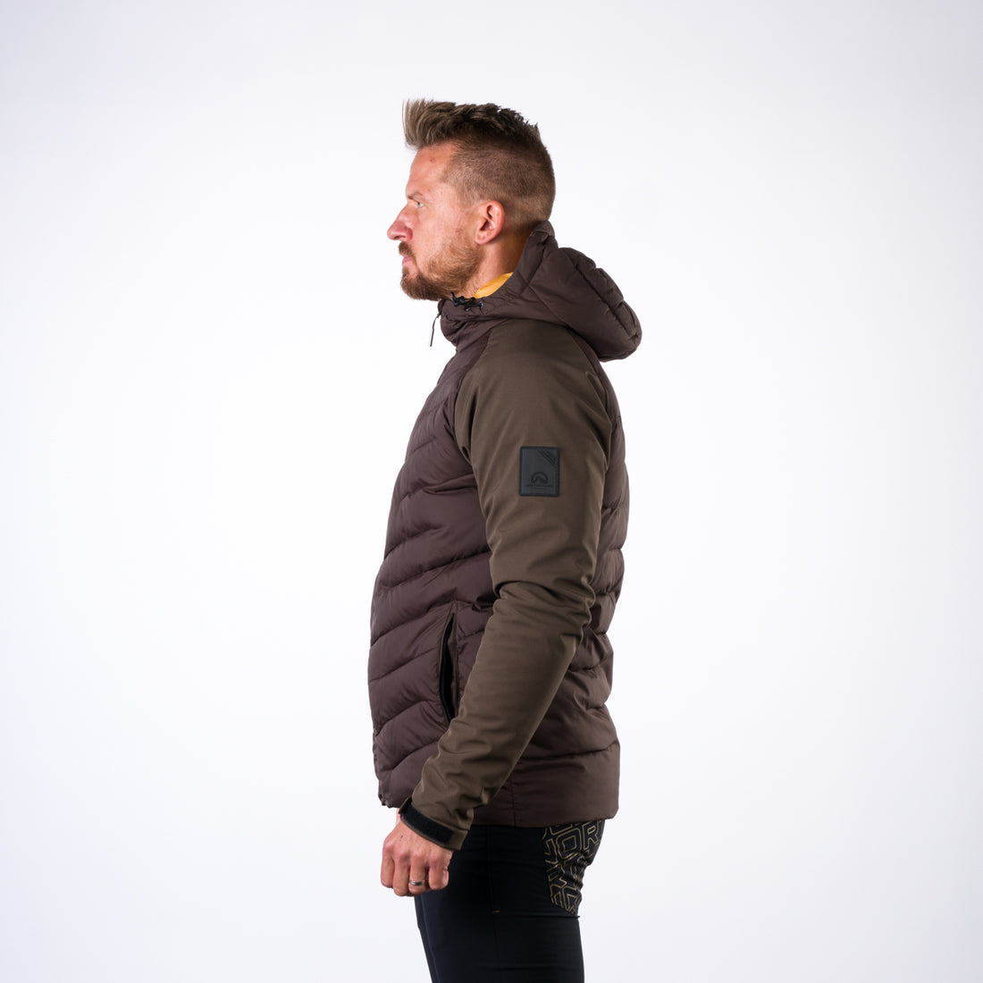 BU-3933SP men's insulated jacket combination with softshell NIKOLAS