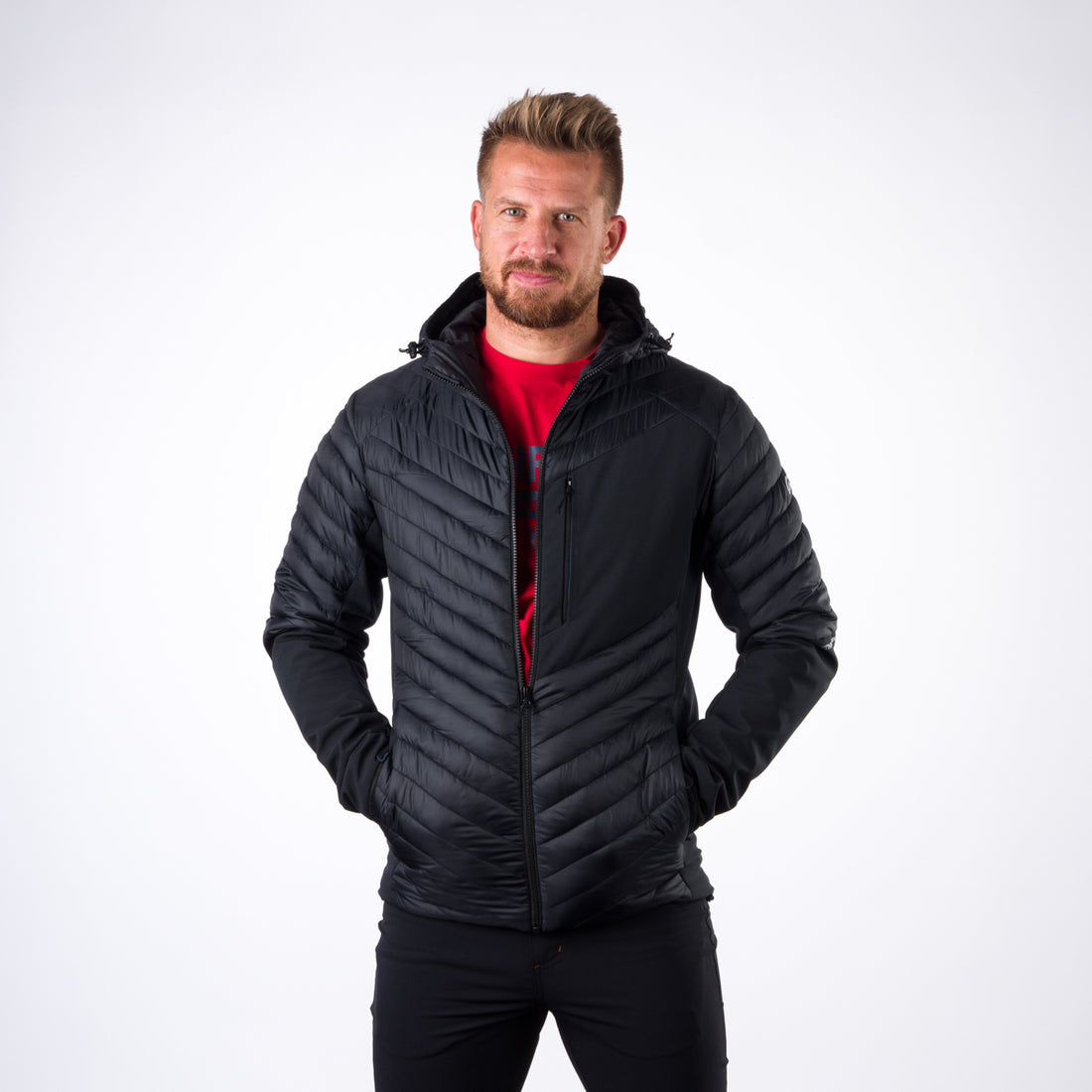 BU-3934SP men's active like down jacket MARSHALL