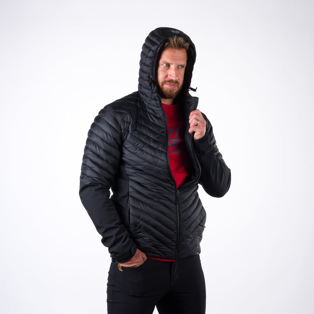 BU-3934SP men's active like down jacket MARSHALL