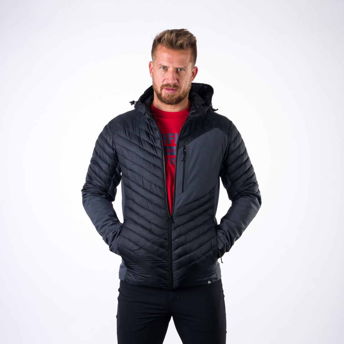 BU-3934SP men's active like down jacket MARSHALL