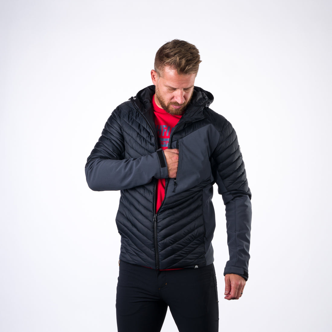 BU-3934SP men's active like down jacket MARSHALL