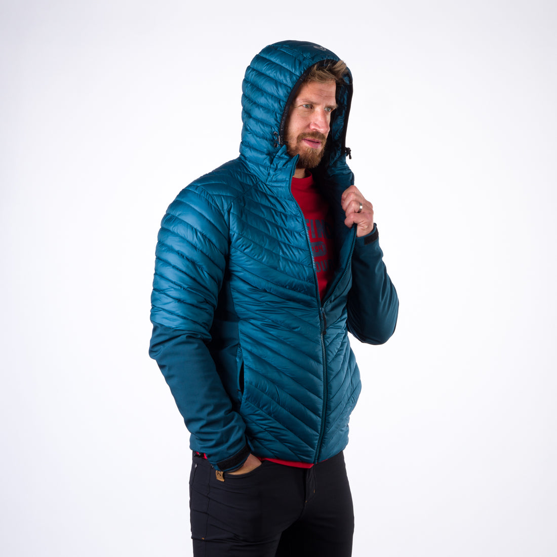BU-3934SP men's active like down jacket MARSHALL