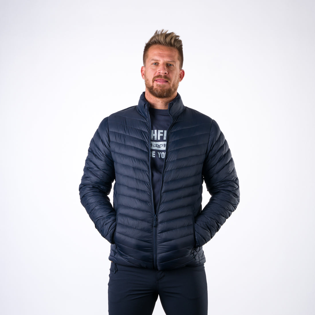 BU-3937SP men's active like down jacket TYLER