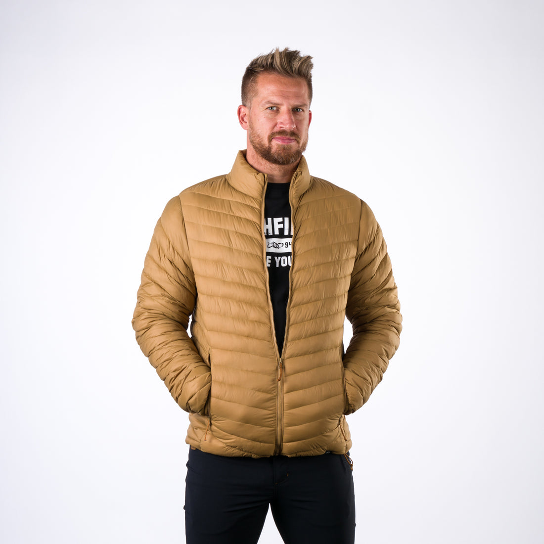 BU-3937SP men's active like down jacket TYLER