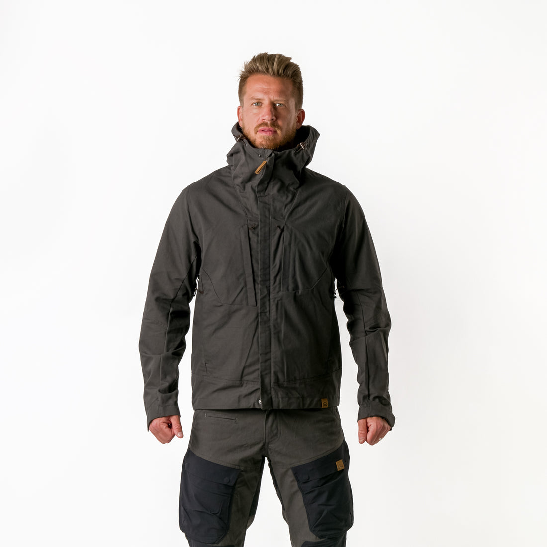 BU-3970AD men's wax jacket adventure KASH