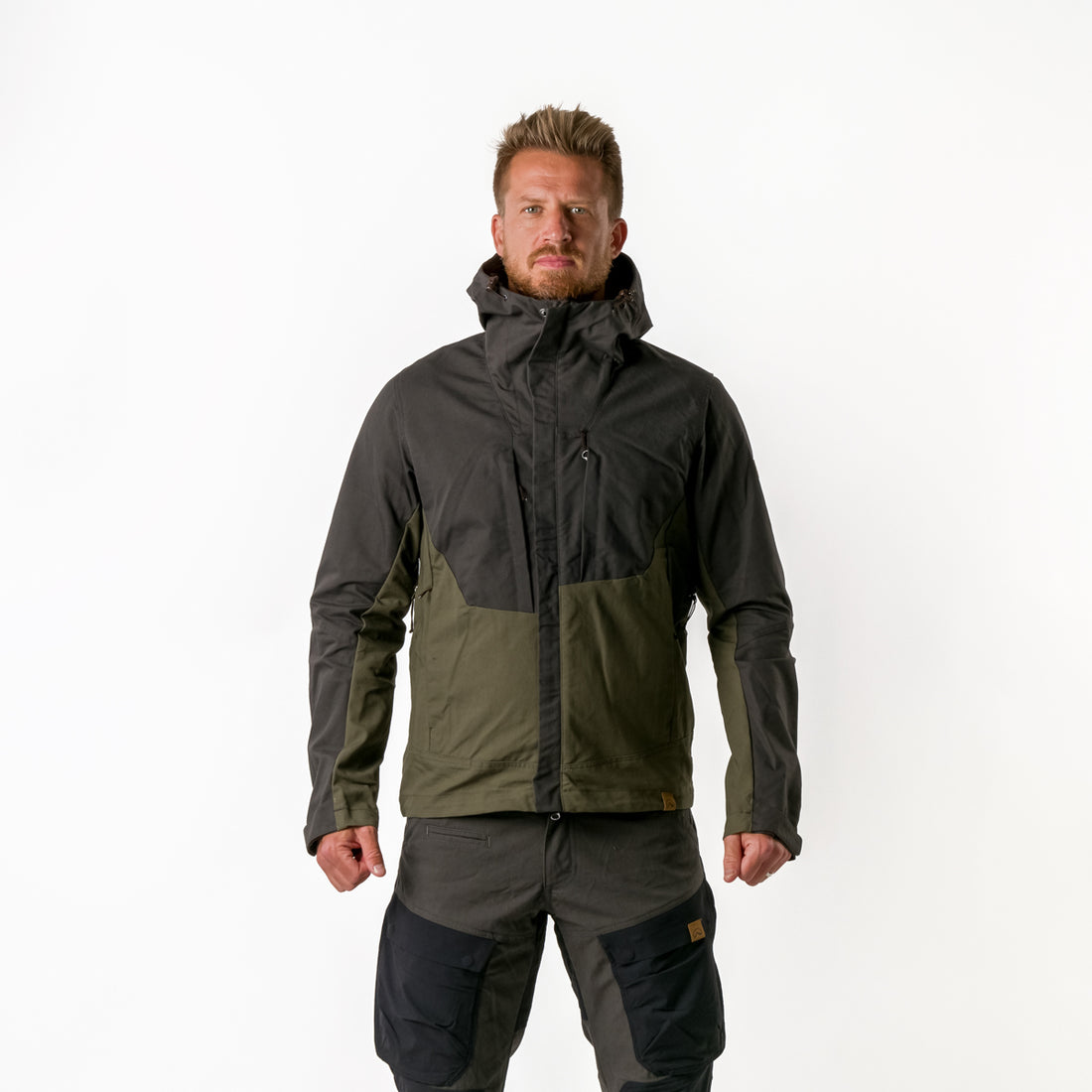 BU-3970AD men's wax jacket adventure KASH