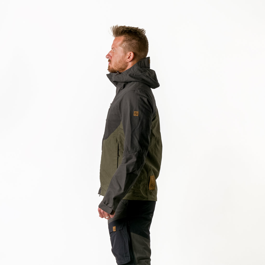 BU-3970AD men's wax jacket adventure KASH