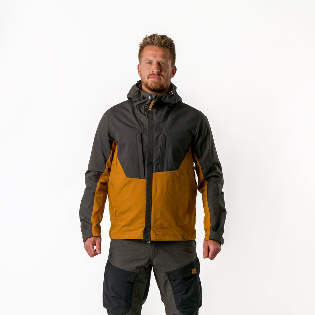 BU-3970AD men's wax jacket adventure KASH