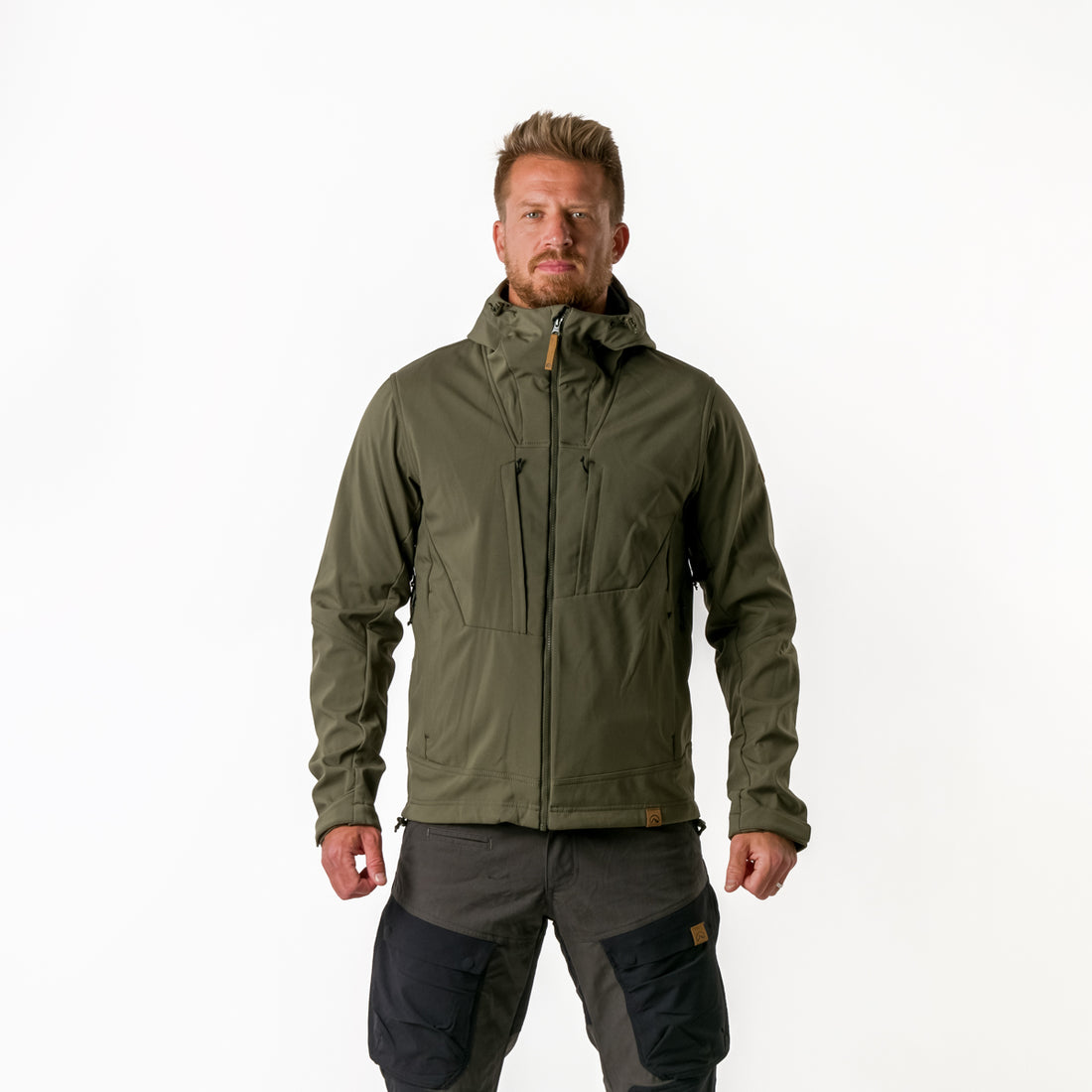 BU-3971AD men's softshell jacket 3L AUGUST