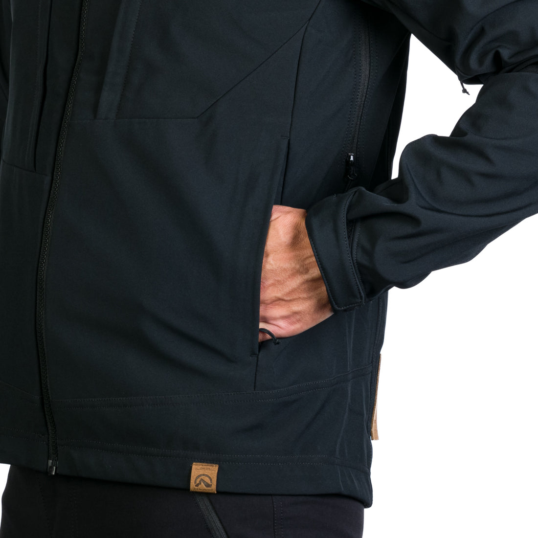 BU-3971AD men's softshell jacket 3L AUGUST