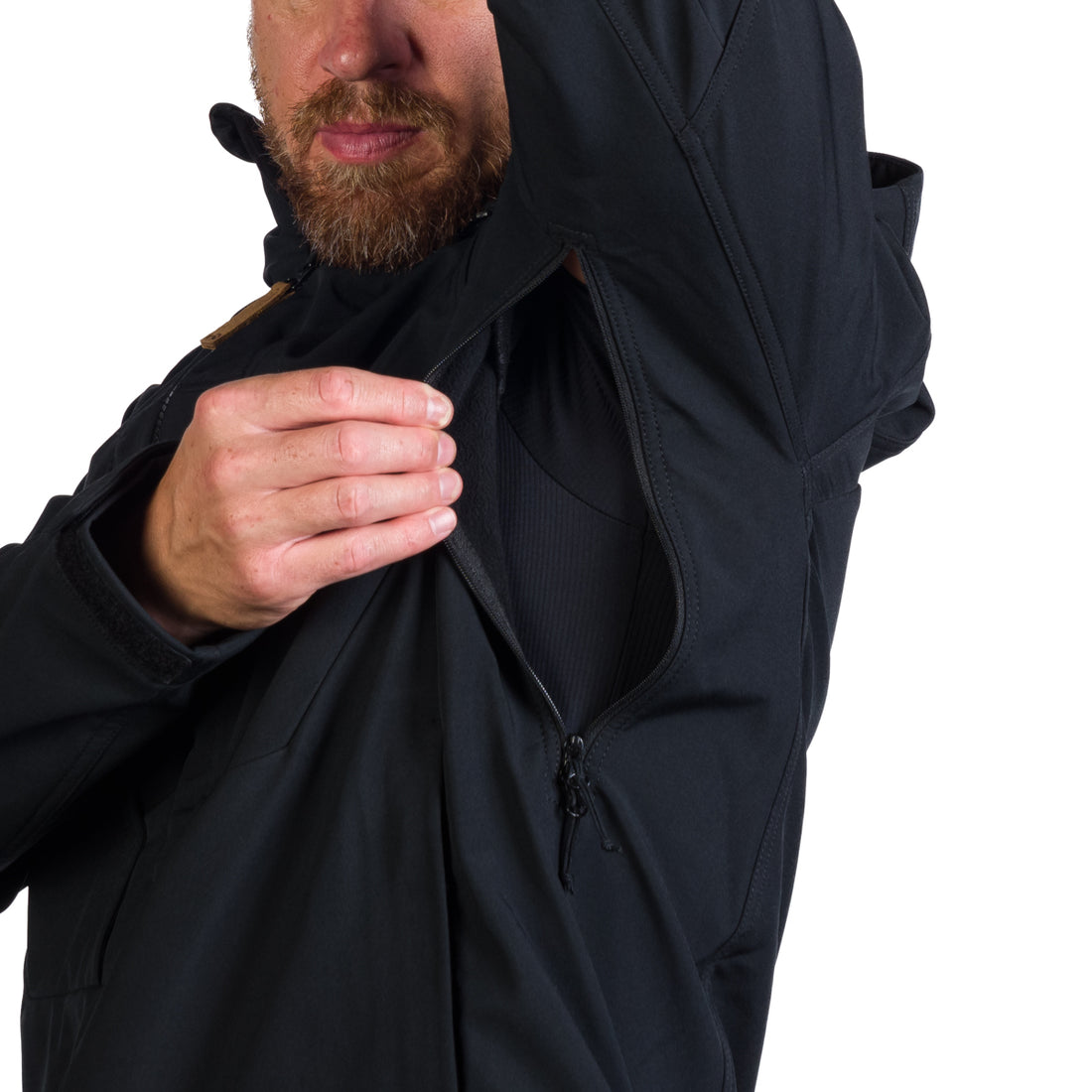 BU-3971AD men's softshell jacket 3L AUGUST