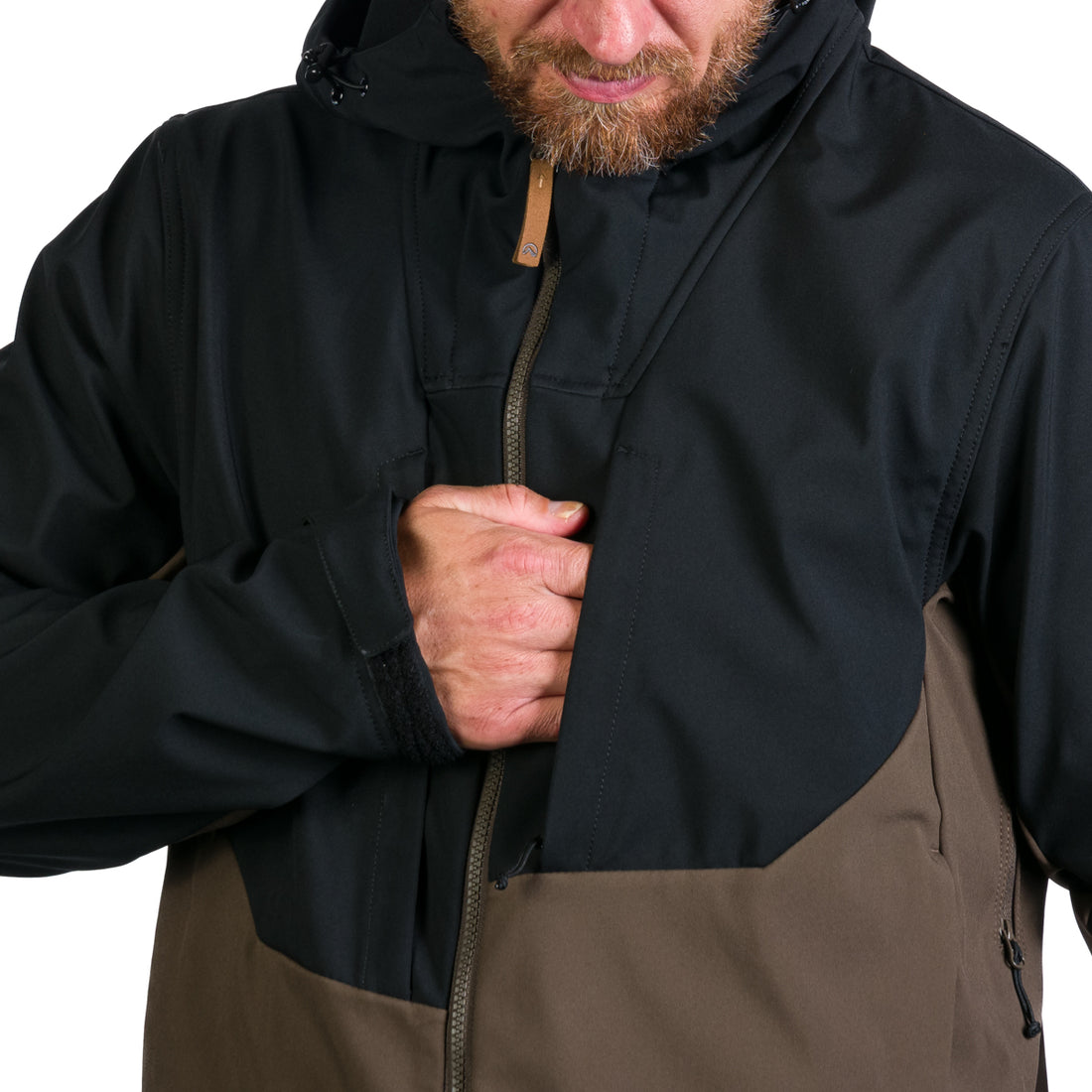 BU-3971AD men's softshell jacket 3L AUGUST