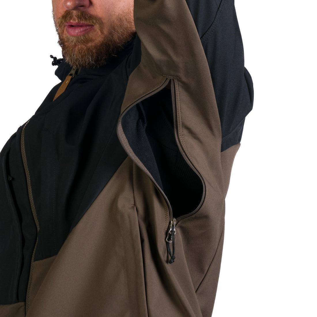 BU-3971AD men's softshell jacket 3L AUGUST
