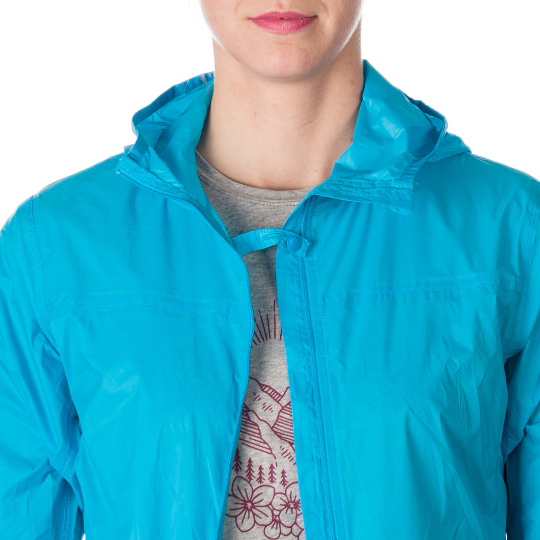 BU-4267OR women's waterproof jacket stowable 2l NORTHCOVER