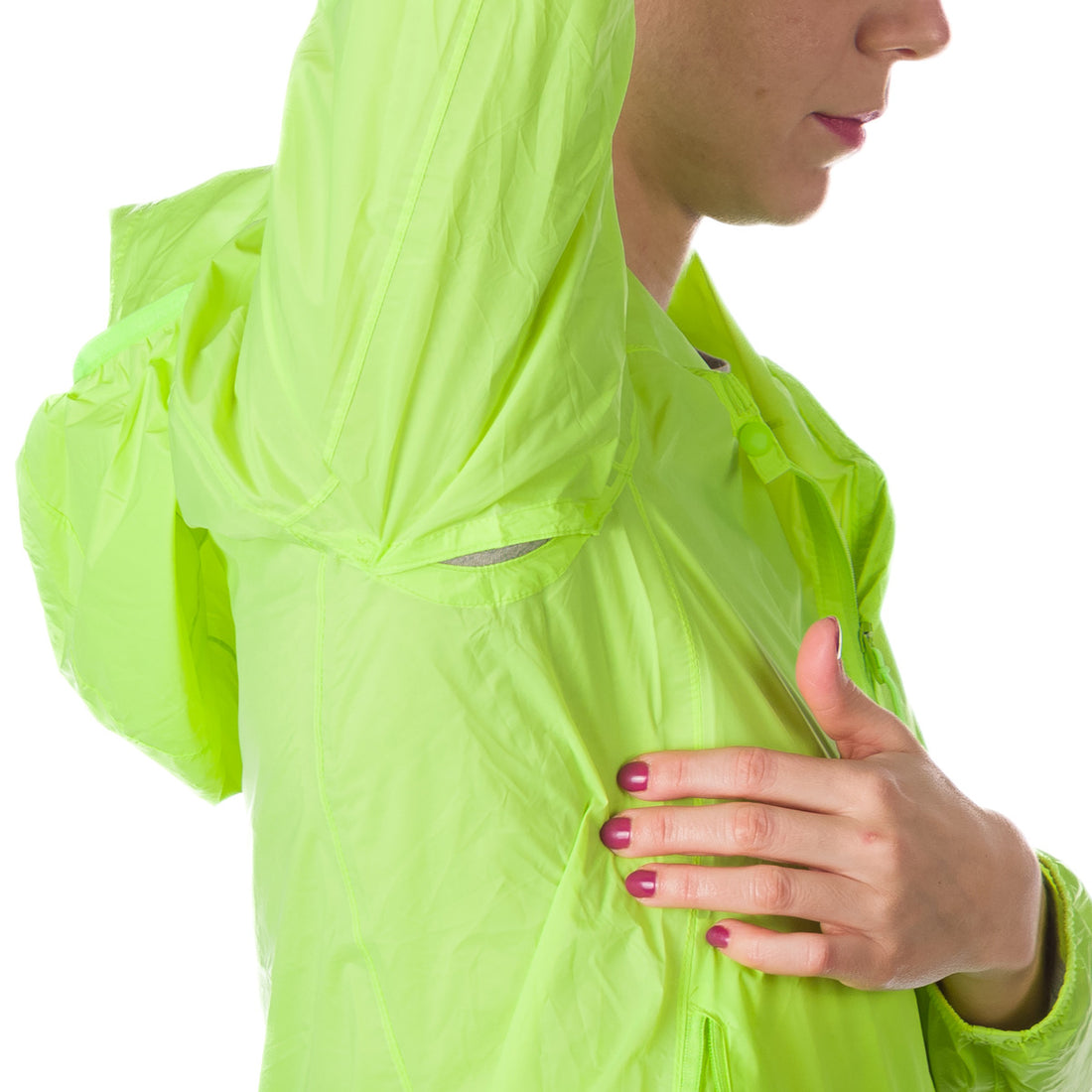BU-4267OR women's waterproof jacket stowable 2l NORTHCOVER