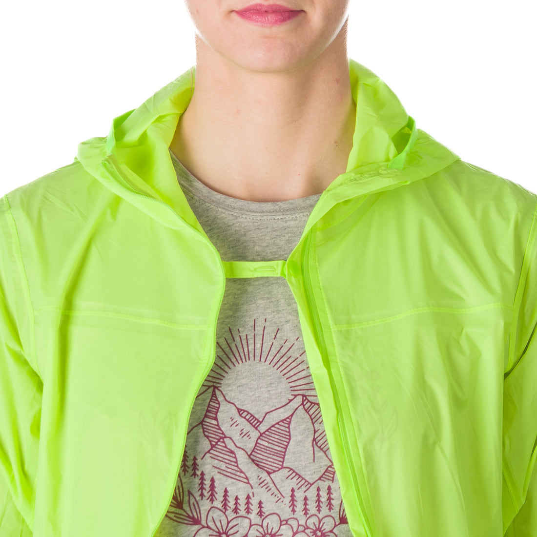 BU-4267OR women's waterproof jacket stowable 2l NORTHCOVER