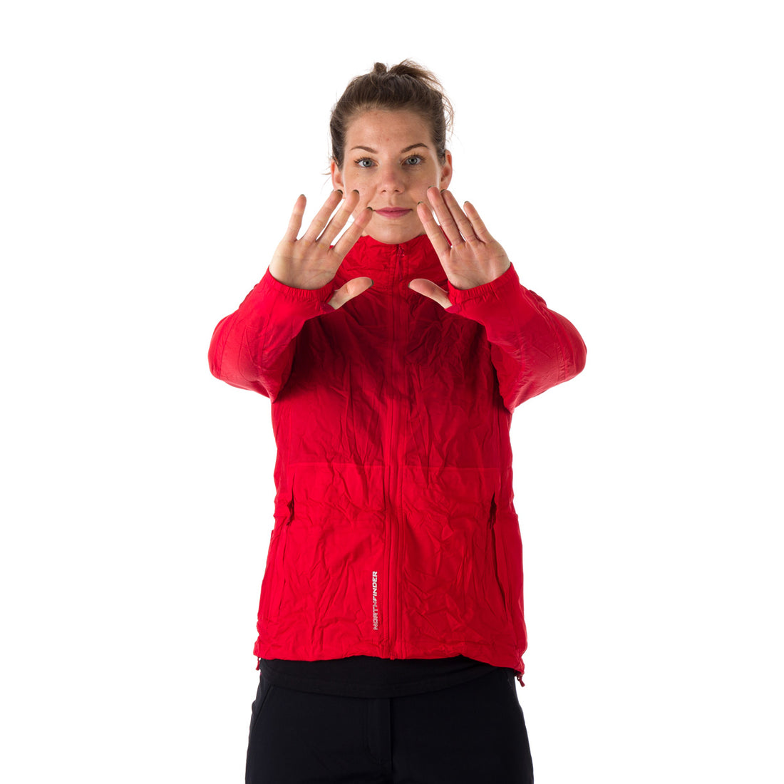 BU-4268OR women's waterproof multisport jacket stowable 2l NORTHKIT