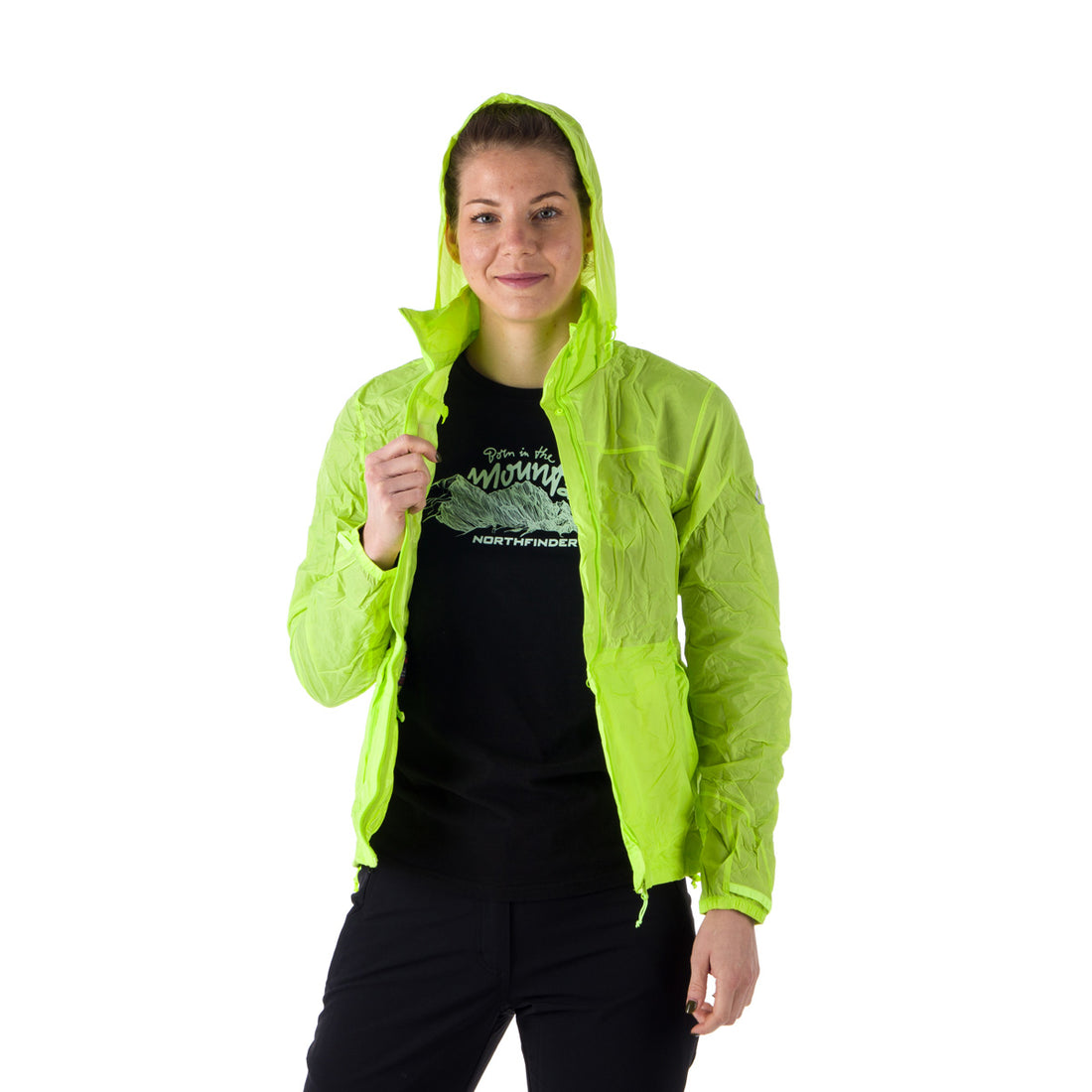 BU-4268OR women's waterproof multisport jacket stowable 2l NORTHKIT