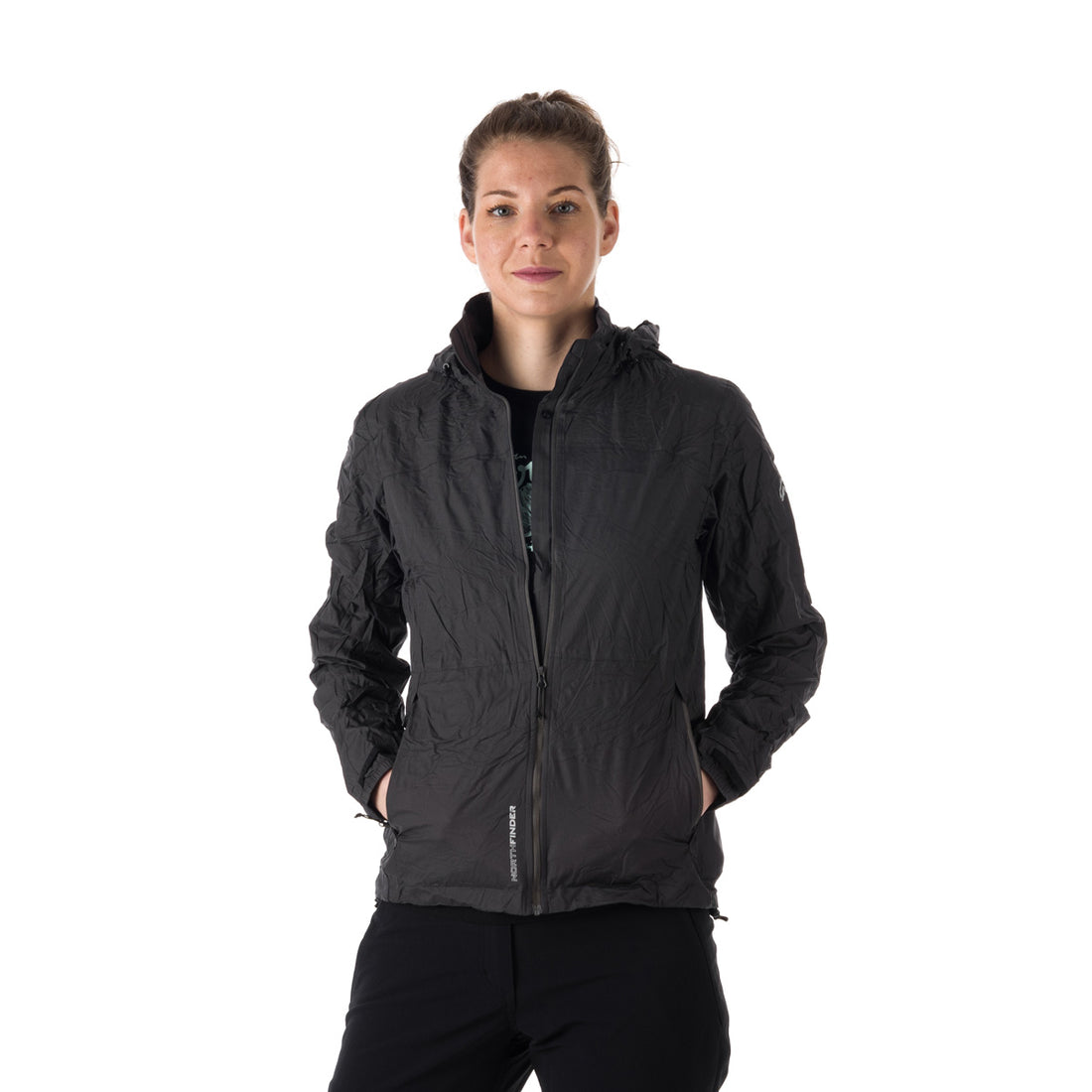 BU-4268OR women's waterproof multisport jacket stowable 2l NORTHKIT
