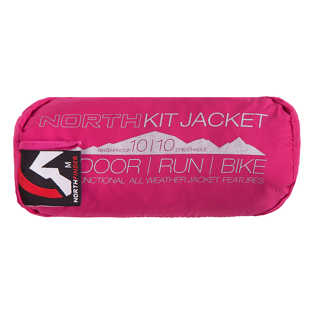 BU-4268OR women's waterproof multisport jacket stowable 2l NORTHKIT
