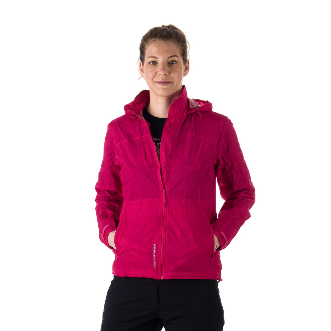 BU-4268OR women's waterproof multisport jacket stowable 2l NORTHKIT