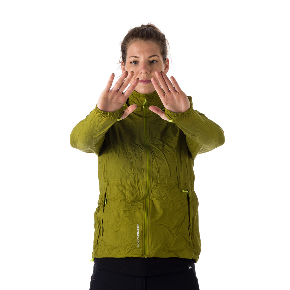 BU-4268OR women's waterproof multisport jacket stowable 2l NORTHKIT