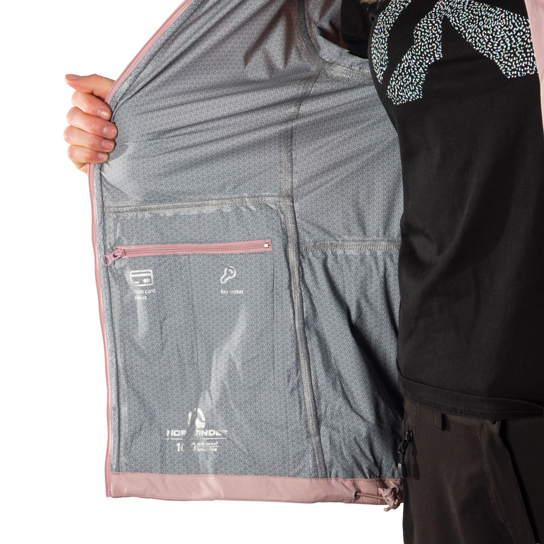 BU-42691OR women's waterproof multisport jacket stowable 2.5L  NORTHKITPRO1