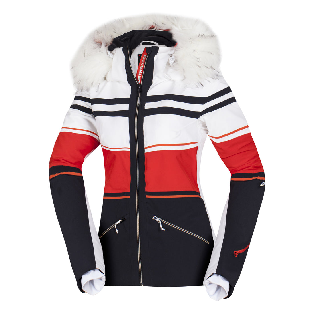 BU-4792SNW women's jacket ski insulated trendy full pack WERTINELA