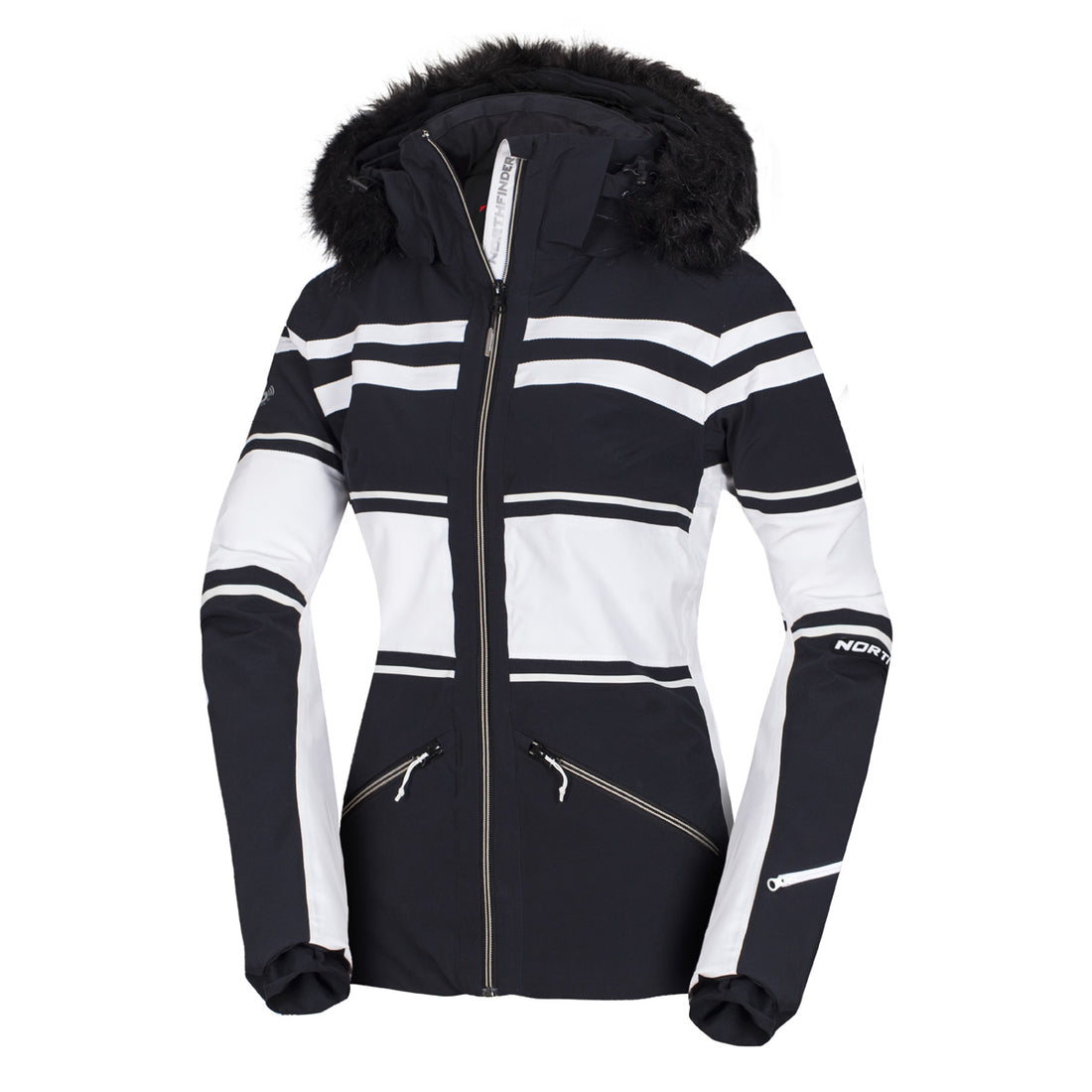 BU-4792SNW women's jacket ski insulated trendy full pack WERTINELA