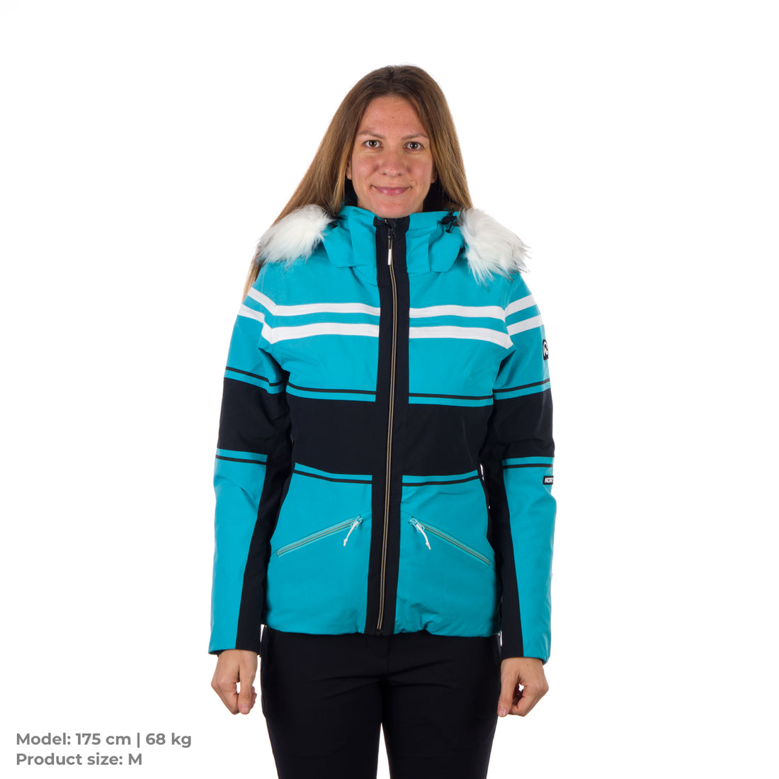BU-4792SNW women's jacket ski insulated trendy full pack WERTINELA