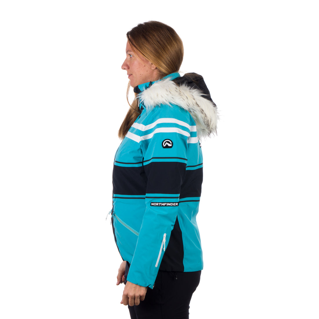BU-4792SNW women's jacket ski insulated trendy full pack WERTINELA