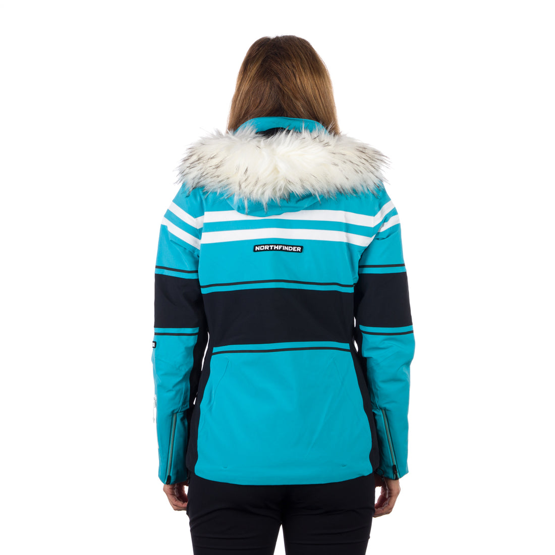 BU-4792SNW women's jacket ski insulated trendy full pack WERTINELA