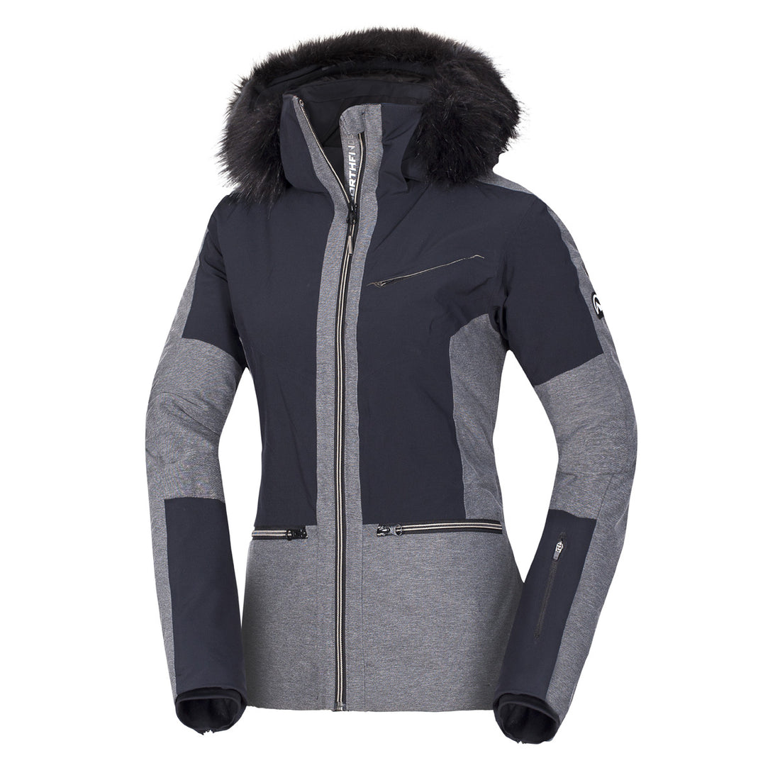 BU-4793SNW women's jacket ski insulated trendy combi full pack WERTINEA