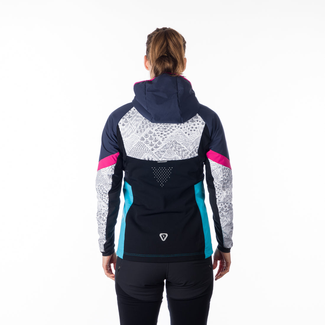 BU-48072SKP women´s ski-touring jacket thermal padded Primaloft down blend  ROHACE