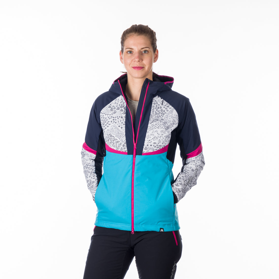 BU-48072SKP women´s ski-touring jacket thermal padded Primaloft down blend  ROHACE