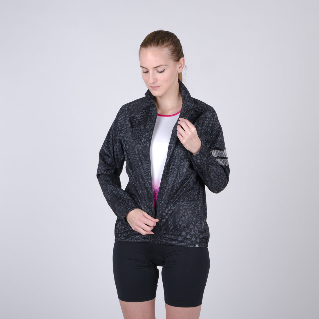 BU-4870MB women's e-bike jacket all season wind protect 10/10 ROMEA