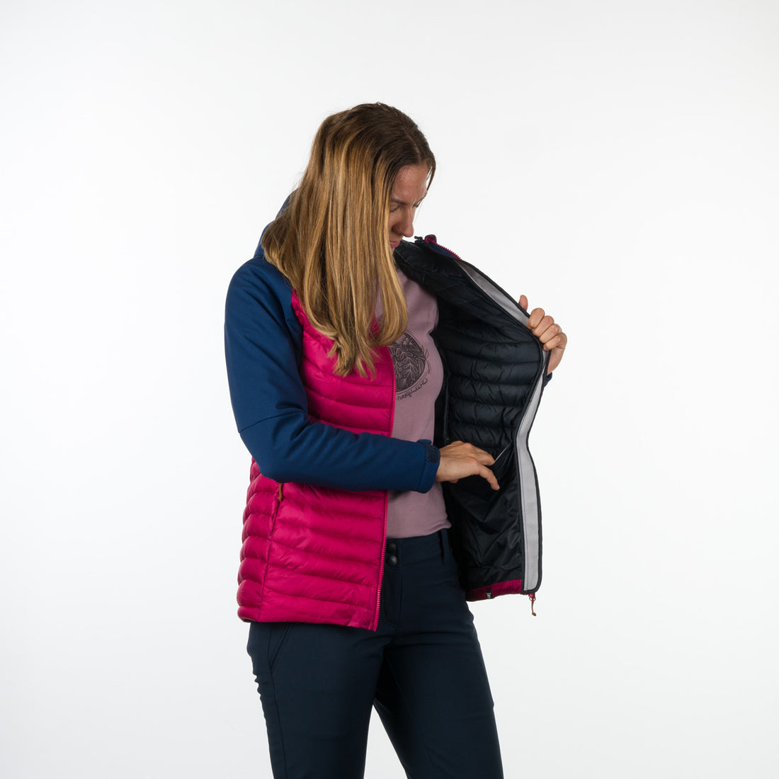 BU-4900OR women's outdoor jacket softshell protect face 3l JULIANNE