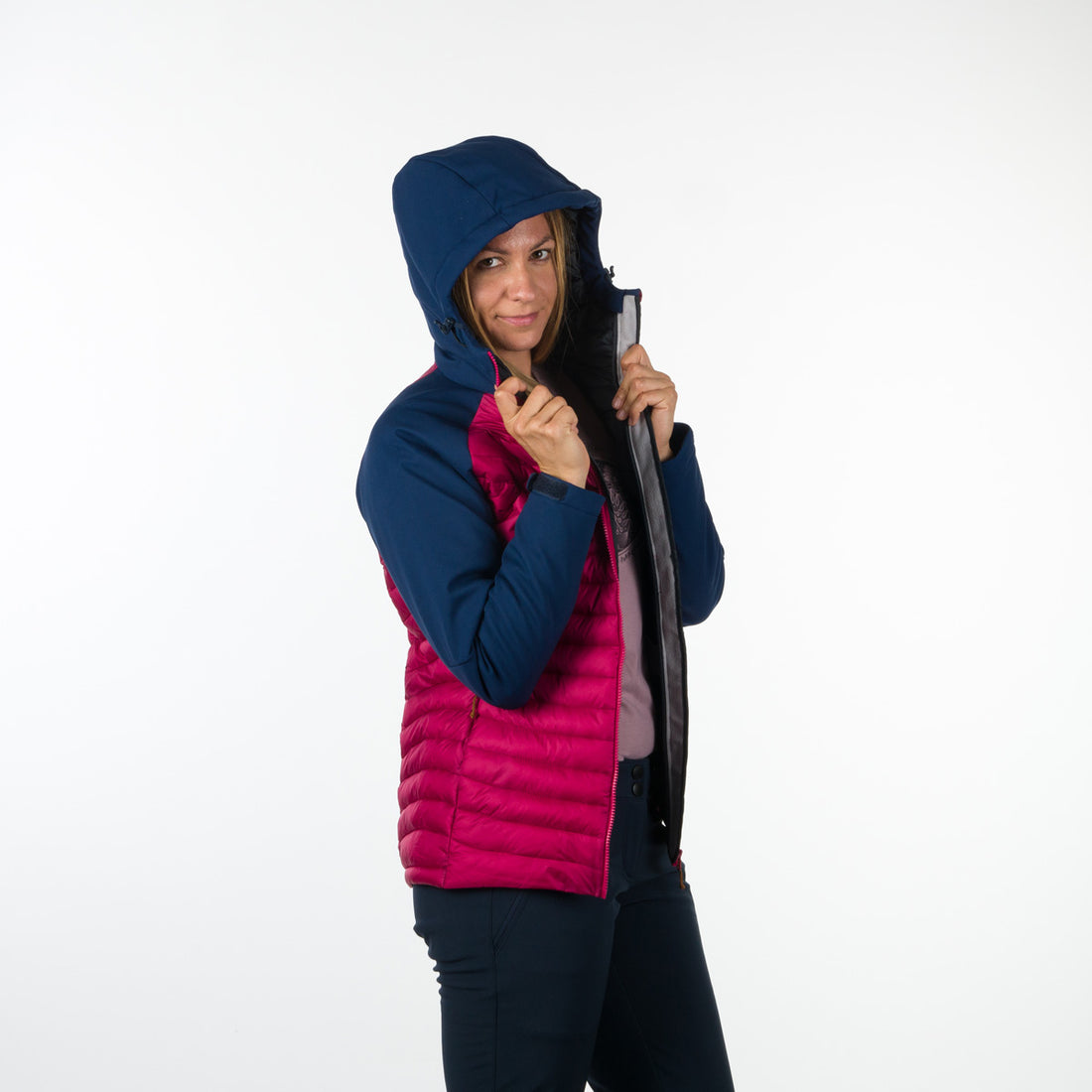 BU-4900OR women's outdoor jacket softshell protect face 3l JULIANNE
