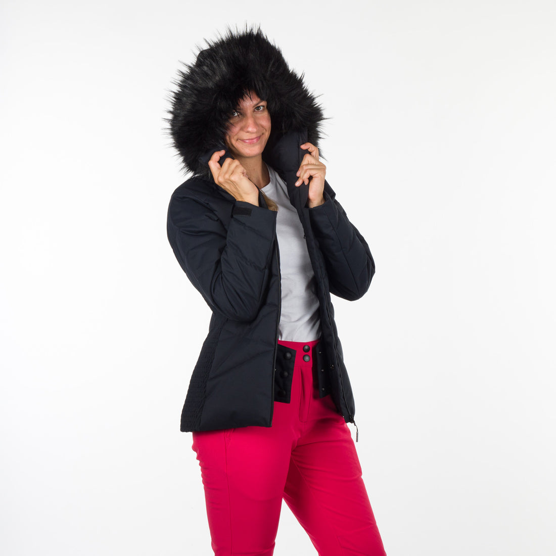 BU-4921SNW women's ski trend jacket insulated full pack KENNEDI