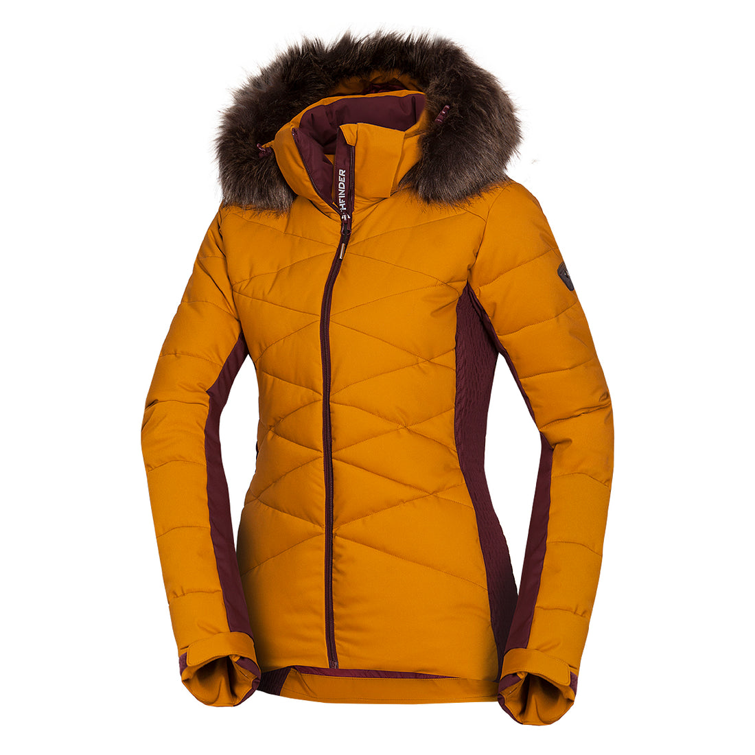 BU-4921SNW women's ski trend jacket insulated full pack KENNEDI