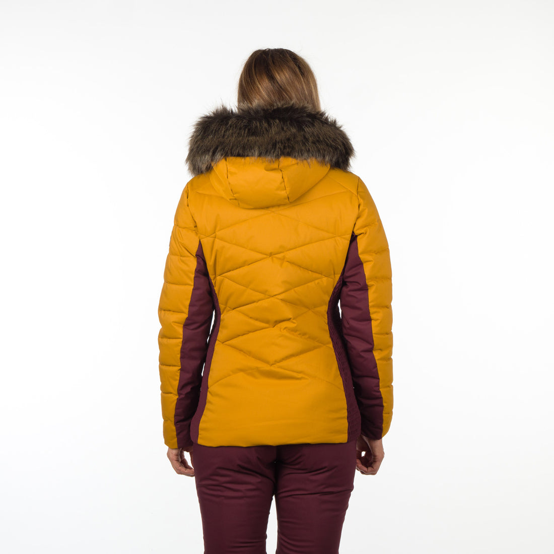 BU-4921SNW women's ski trend jacket insulated full pack KENNEDI